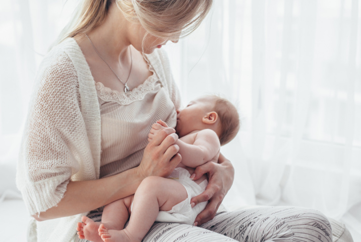 Babys und Mütter